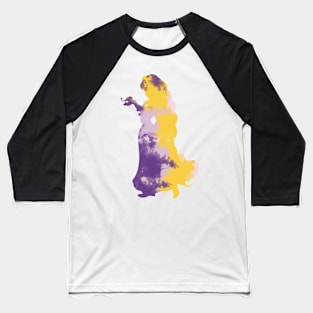 Character Inspired Silhouette Baseball T-Shirt